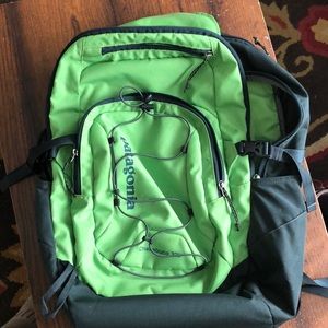 Patagonia green 32L backpack
